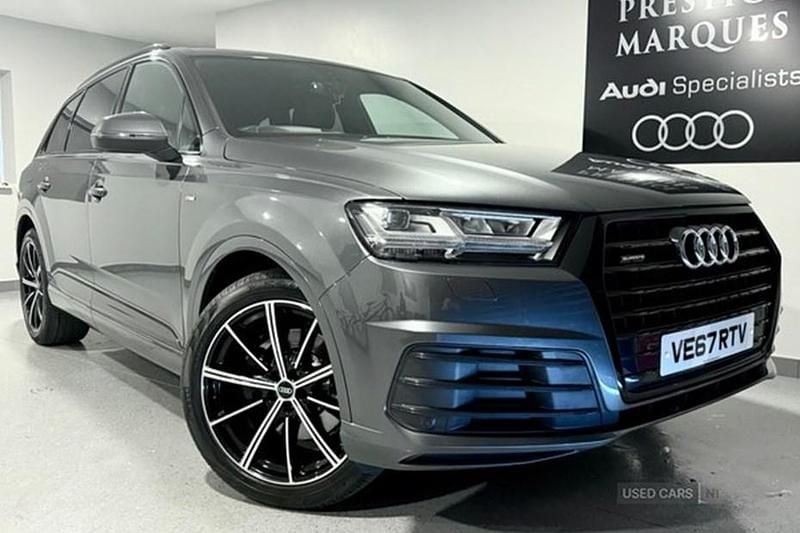 Grey Used 2018 Audi Q7 S-Line SUV | £23,950 (Super price) - Image 1/1