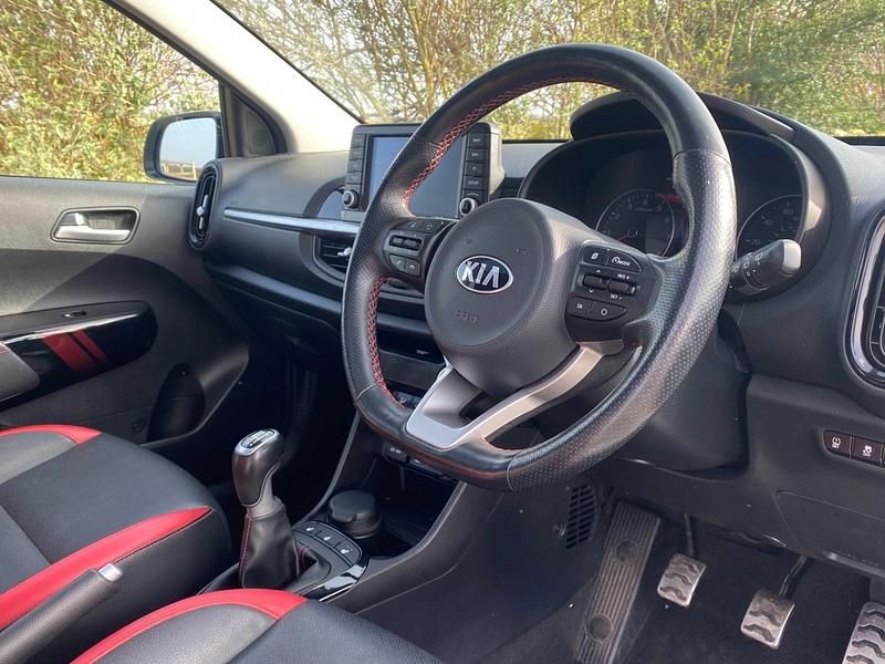 Used Kia Picanto GT-Line S 99 HP (72 kW) 2020 Clear white Hatchback