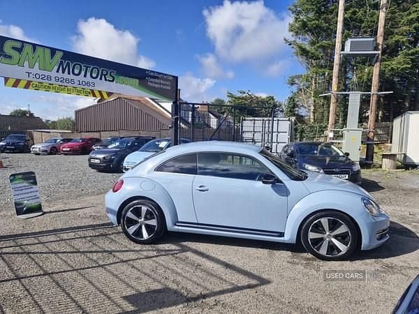 Used VW Beetle Sportline 140 HP (102 kW) 2014 Blue Hatchback