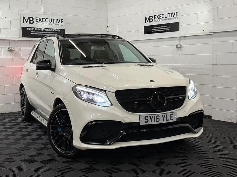 White Used 2016 Mercedes GLE63 AMG Premium Estate | £25,490 - Image 1/4