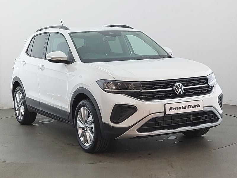 New VW T-Cross Match 95 HP (69 kW) 2025 White SUV