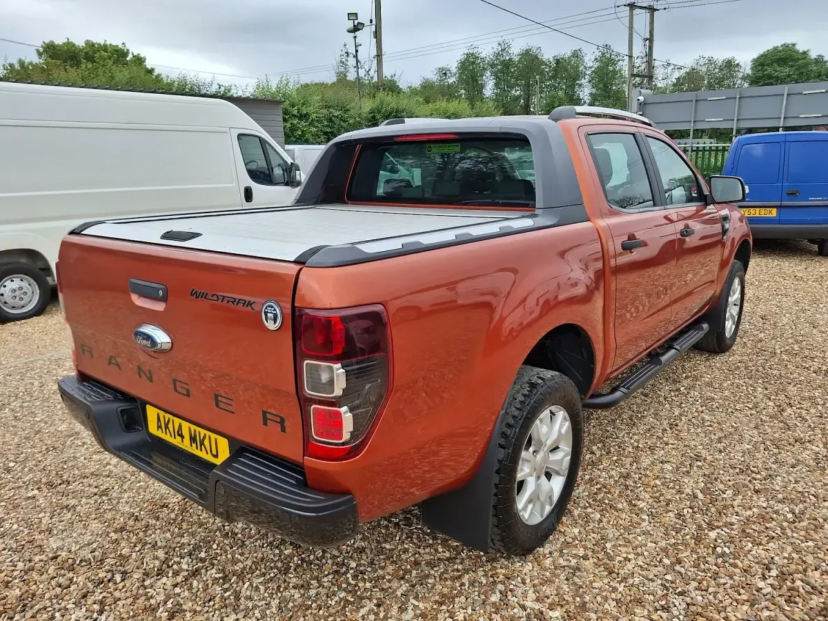 Used Ford Ranger Wildtrack 200 HP (147 kW) 2014 Orange Pickup