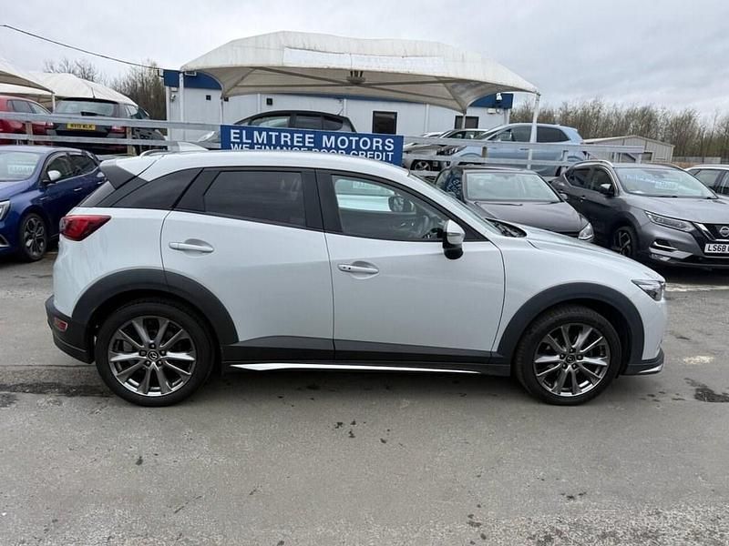 Begagnad Mazda CX-3 Inclusive 120 HK (88 kW) 2018 Silver SUV