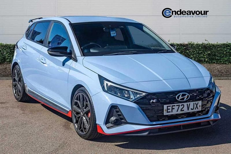 Used Hyundai i20 2022 Blue Hatchback