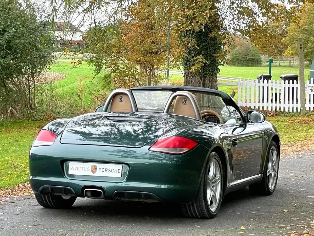 Used Porsche Boxster 255 HP (187 kW) 2009 Green Cabriolet