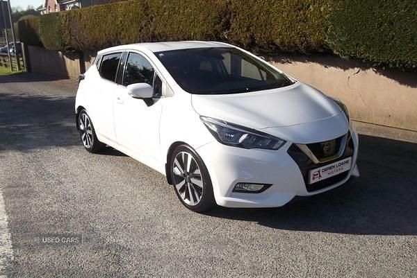 White Used 2020 Nissan Micra Acenta Hatchback | £8,495 (Fair price) - Image 1/4