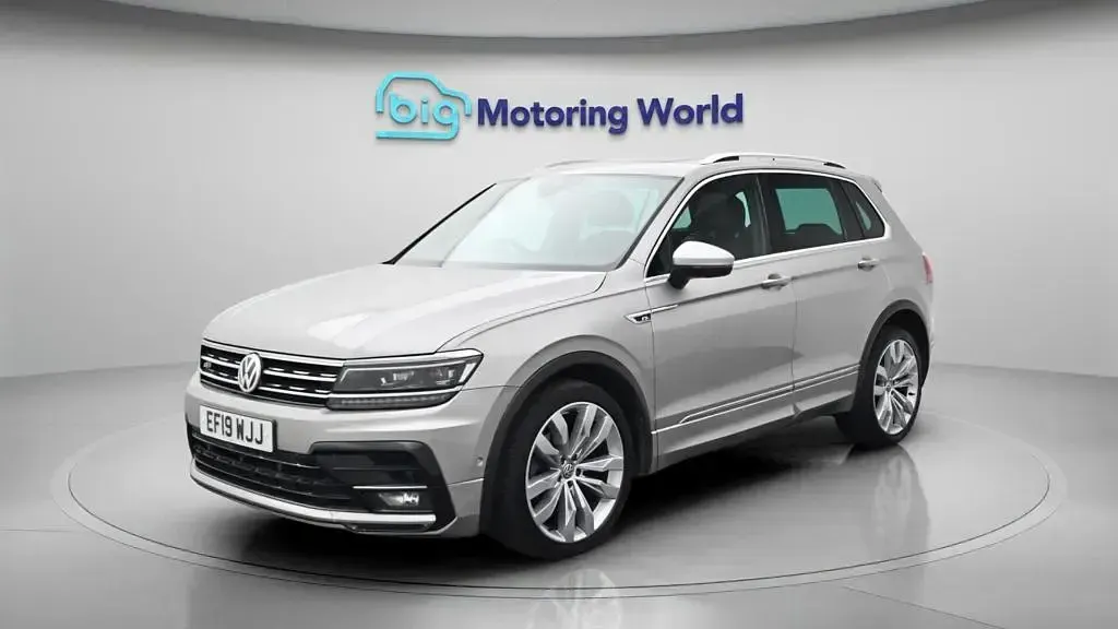 Used VW Tiguan R-line 150 HP (110 kW) 2019 Silver SUV