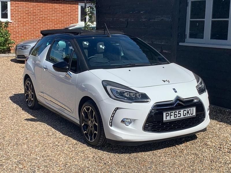 White Used 2016 DS Automobiles DS3 Cabriolet DSport Cabriolet | £6,000 (Fair price) - Image 1/4