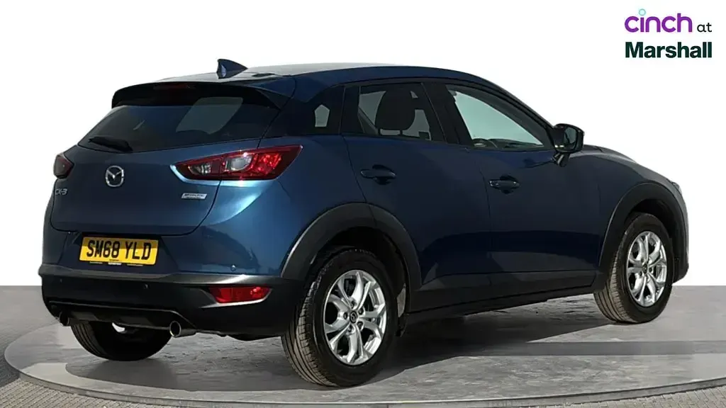 Used Mazda CX-3 150 HP (110 kW) 2018 Blue SUV