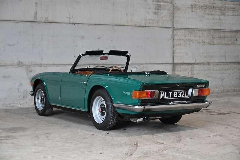 Used Triumph TR6 150 HP (110 kW) 1972 Green Cabriolet