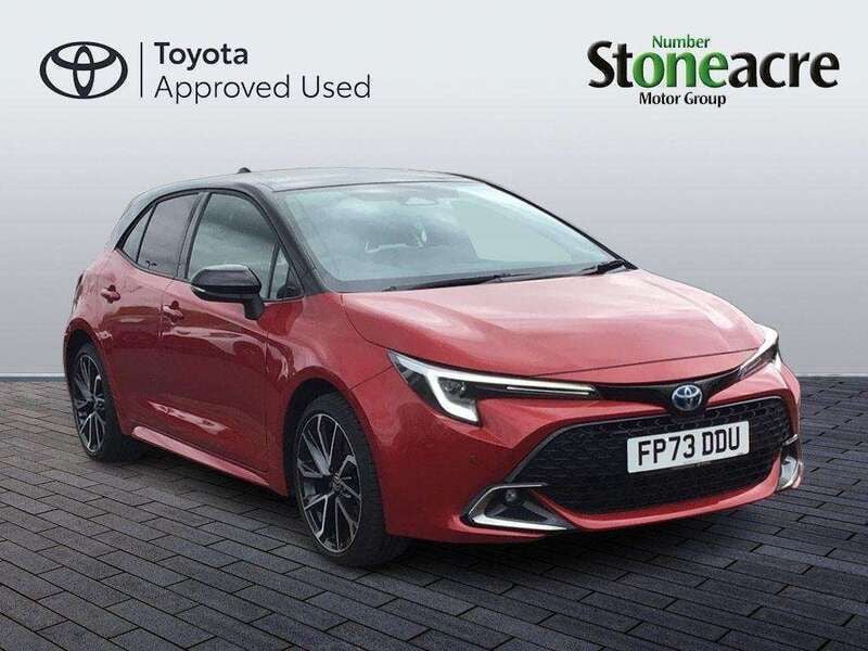 Red/black Used 2023 Toyota Corolla Hatchback | £24,000 (Fair price) - Image 1/4