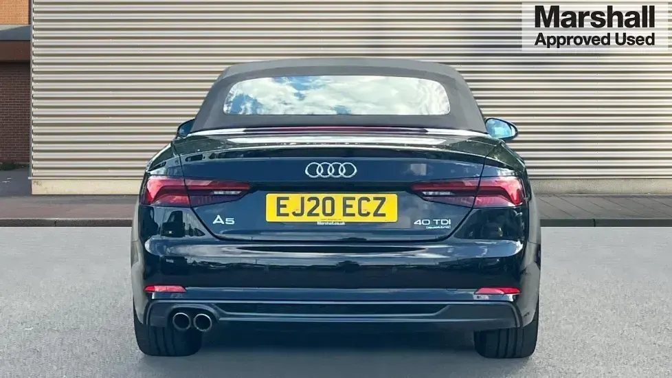 Used Audi A5 S-Line 190 HP (139 kW) 2020 Black Coupe