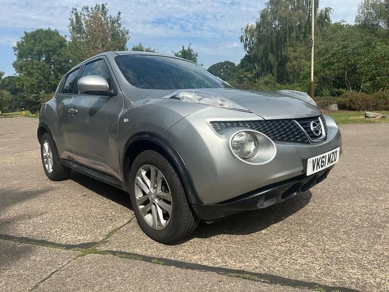 Silver Used 2011 Nissan Juke Acenta SUV | £1,495 (A bit pricey) - Image 1/4