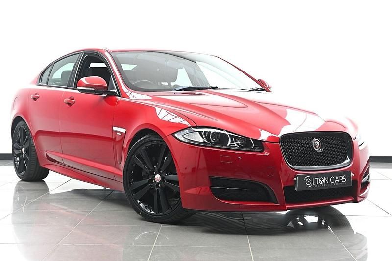 Red Used 2015 Jaguar XF R-Sport Sedan | £10,495 (A bit pricey) - Image 1/4