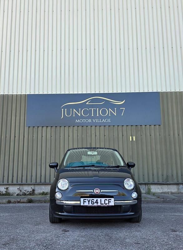 Usado Fiat 500 Lounge 69 HP (50 kW) 2014 Preto Citadino