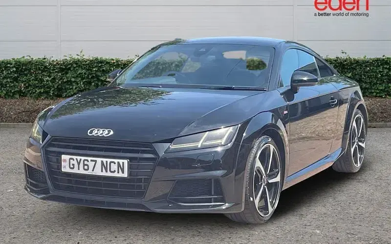 Used Audi TT Black Edition 230 HP (169 kW) 2017 Black Coupe