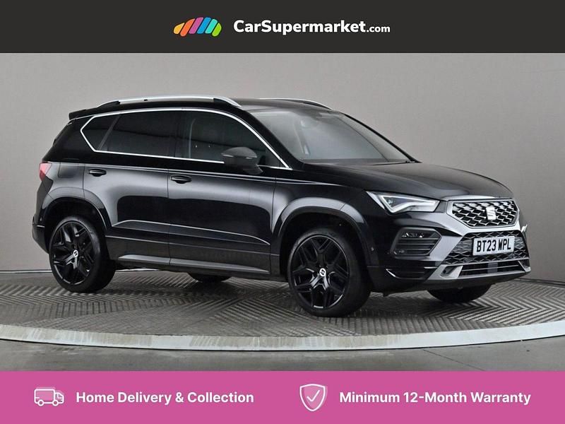 Black Used 2023 Seat Ateca FR Sport SUV | £19,497 (Fair price) - Image 1/4