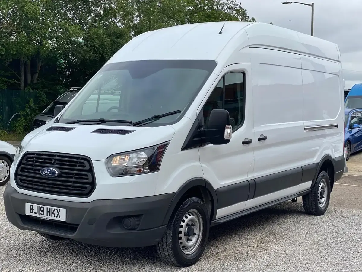 Used Ford Transit 130 HP (95 kW) 2019 White Van