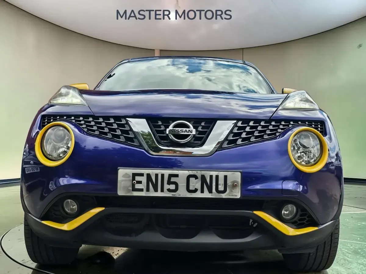 Used Nissan Juke Acenta Premium 117 HP (86 kW) 2015 Blue SUV