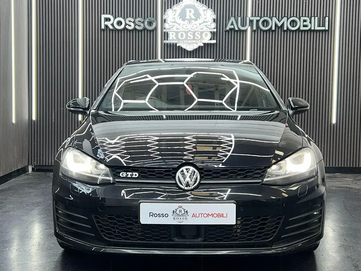 Used VW Golf VII GTD 2016 Black Hatchback