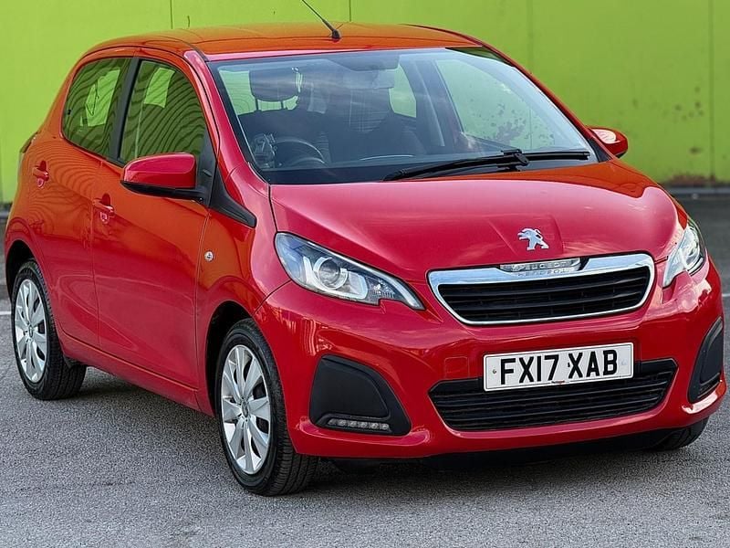 Used Peugeot 108 Active 2017 Red Hatchback