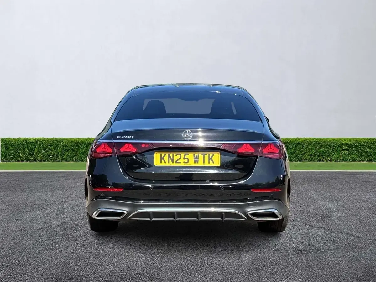 Used Mercedes E200 AMG line 2025 Black Sedan