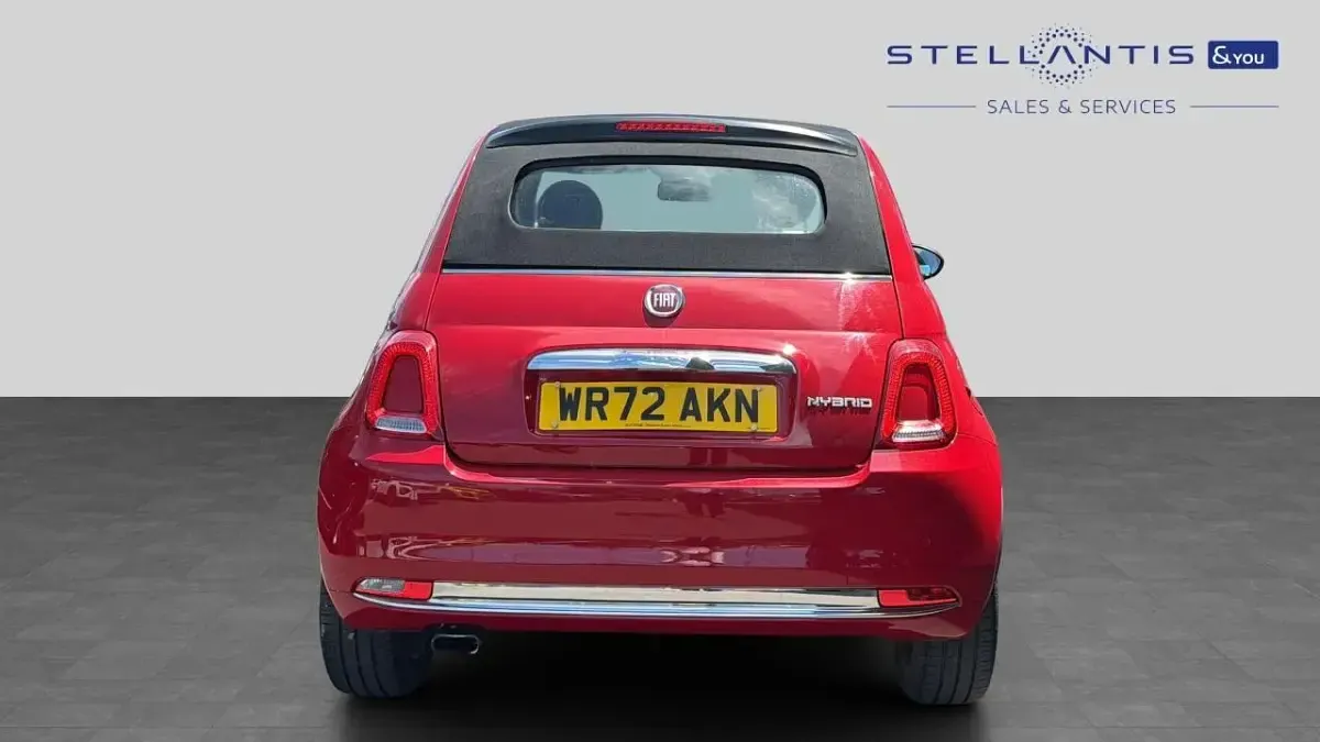 Used Fiat 500C S 70 HP (51 kW) 2023 Red Cabriolet
