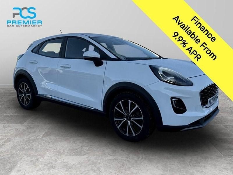 White Used 2023 Ford Puma Titanium Hatchback | £14,795 (Super price) - Image 1/3
