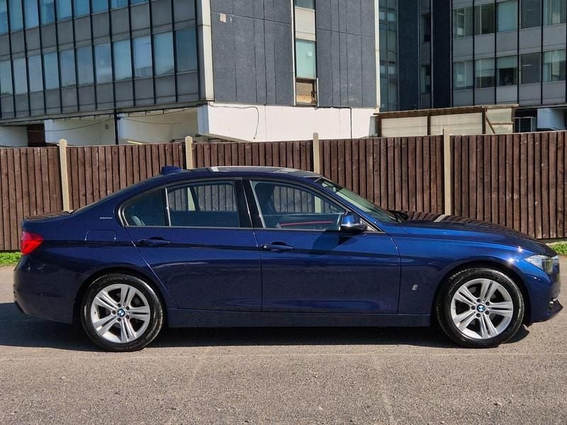 Used BMW 330e Sport Line 2017 Blue Sedan