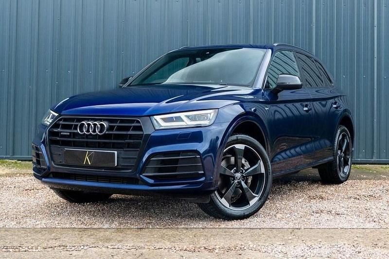Blue Used 2020 Audi Q5 Black Edition SUV | £25,686 (Fair price) - Image 1/4