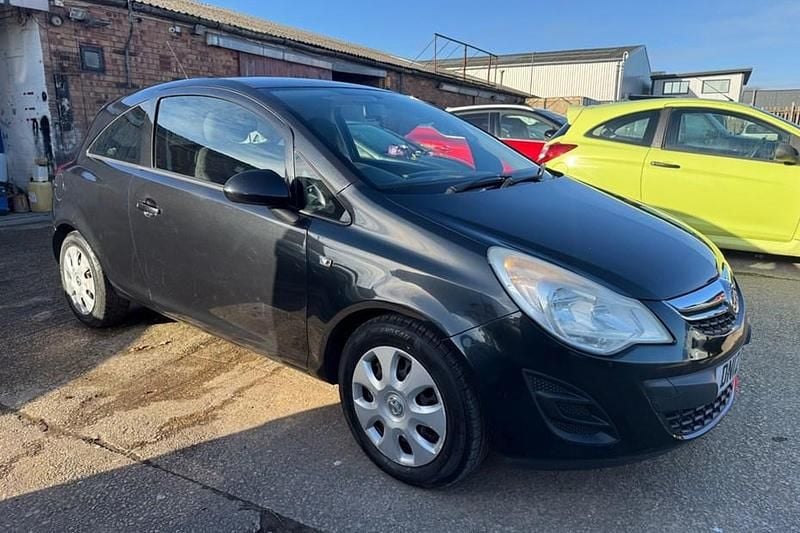 Black Used 2012 Vauxhall Corsa Hatchback | £1,950 (Good price) - Image 1/1