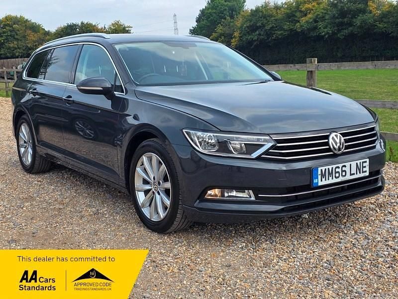 Grey Used 2017 VW Passat Business Estate | £8,699 (Good price) - Image 1/4