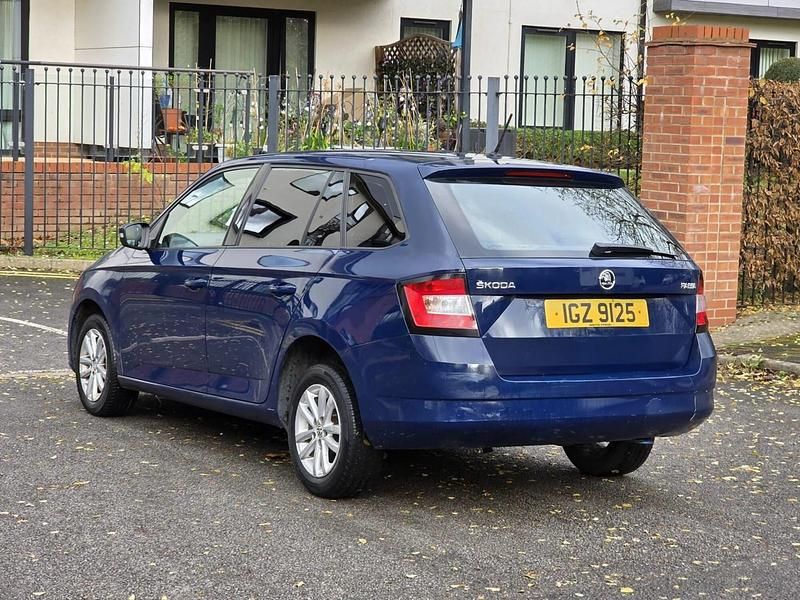 Used Skoda Fabia 2018 Blue Estate