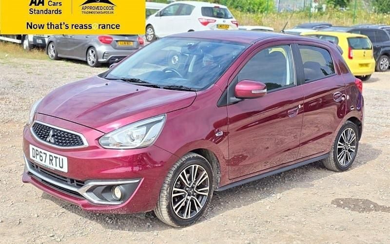 Purple Used 2018 Mitsubishi Mirage Hatchback | £7,488 (Good price) - Image 1/4
