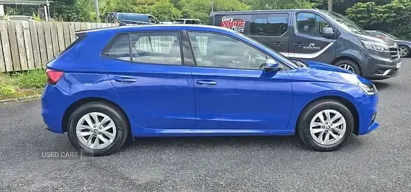 Used Skoda Fabia Comfort 2022 Blue Hatchback