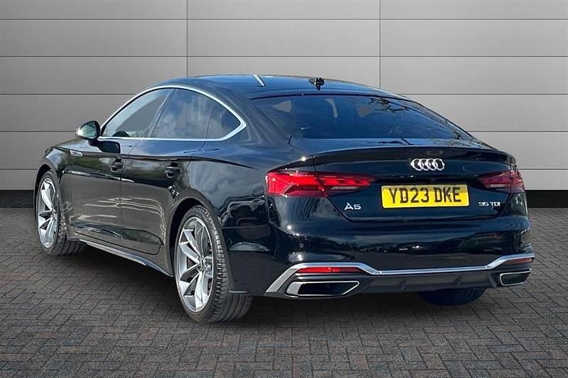Used Audi A5 S-Line 163 HP (119 kW) 2023 Mythos black Coupe