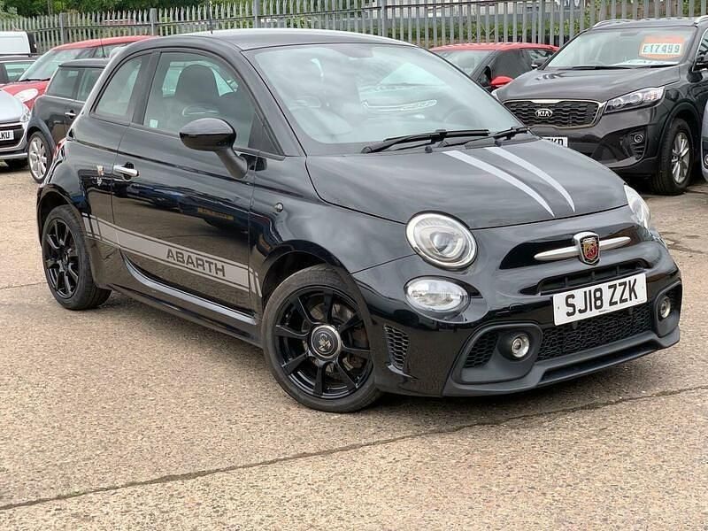Used Abarth 595 145 HP (106 kW) 2018 Black Hatchback