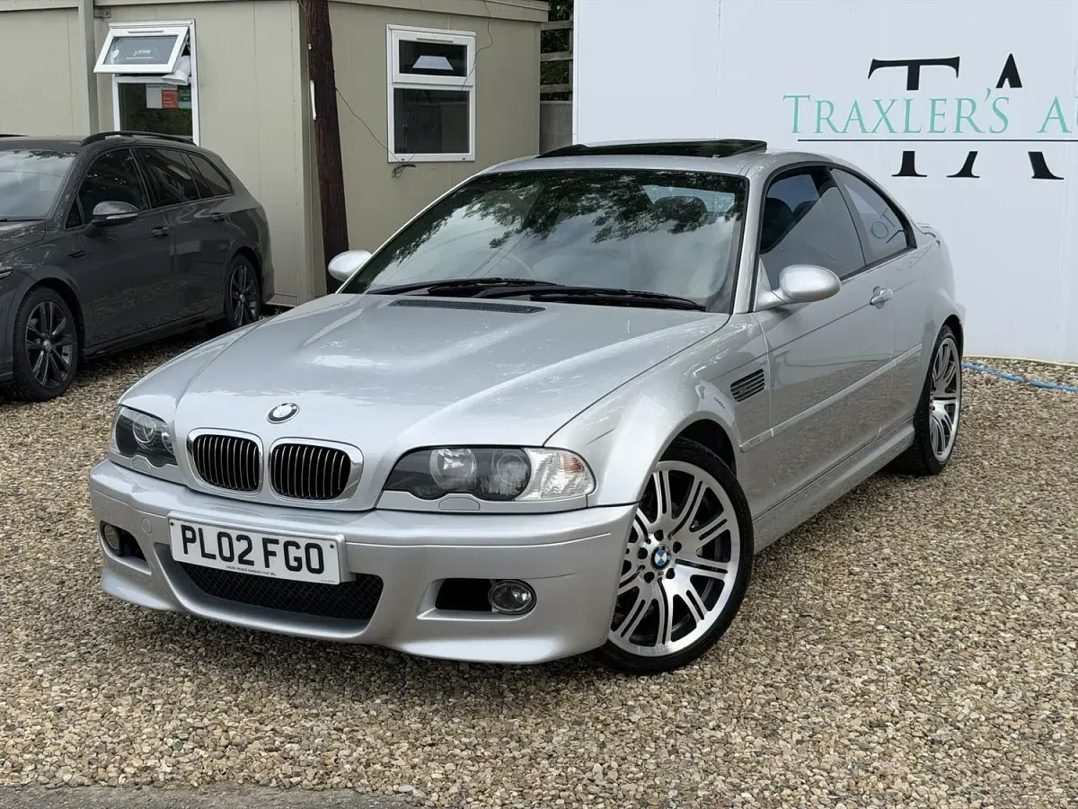 Used BMW M3 Impressive 343 HP (252 kW) 2002 Silver Coupe
