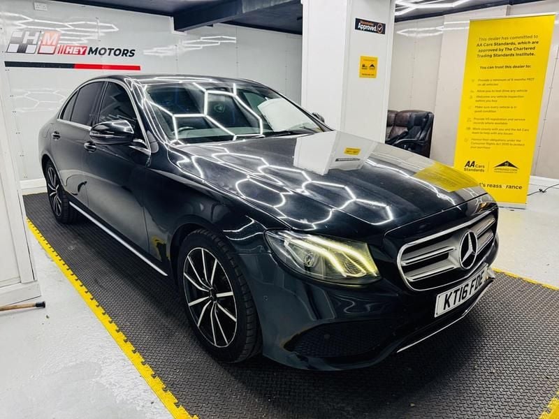 Black Used 2016 Mercedes E220 SE Sedan | £10,490 (Super price) - Image 1/4