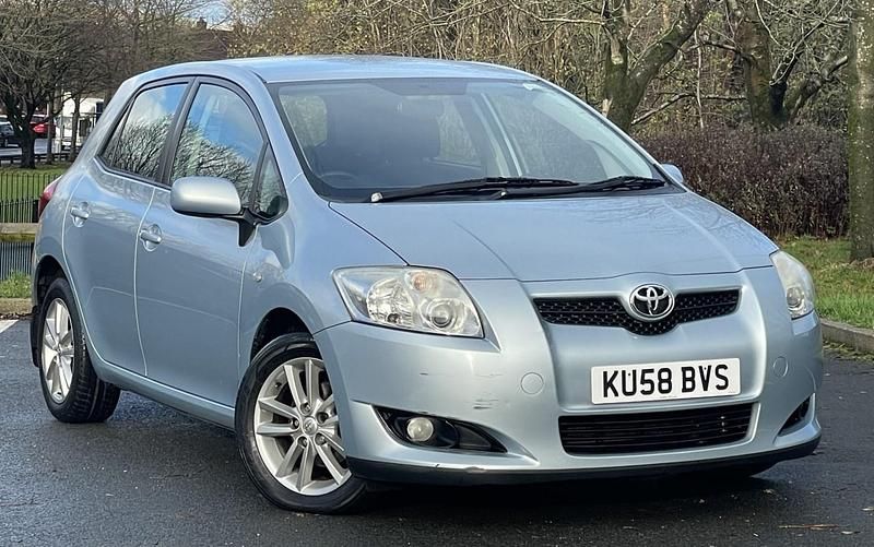 Used Toyota Auris 97 HP (71 kW) 2008 Blue Hatchback