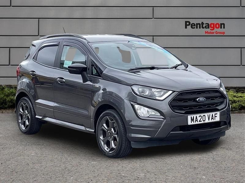 Grey Used 2020 Ford Ecosport ST-Line SUV | £10,495 (Good price) - Image 1/4