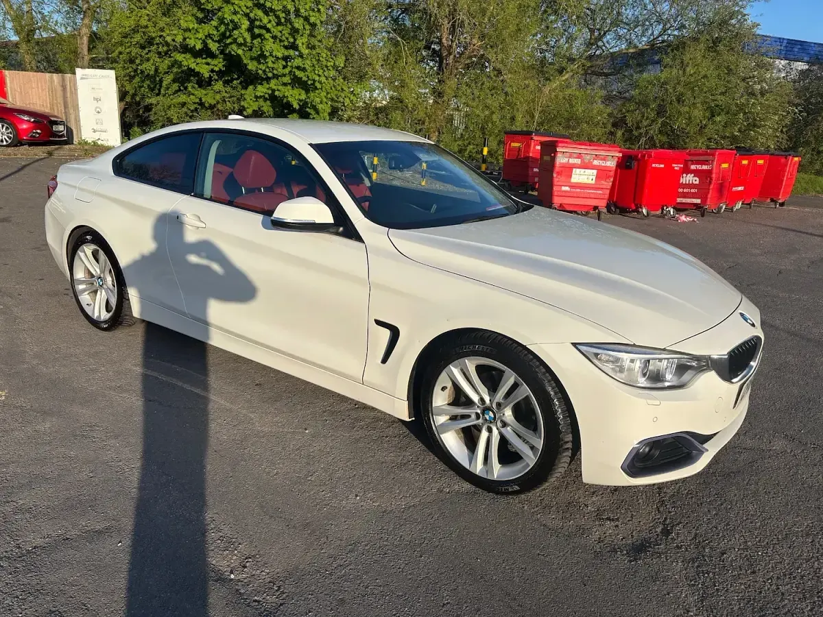 Used BMW 420 Sport Line 2016 White Coupe