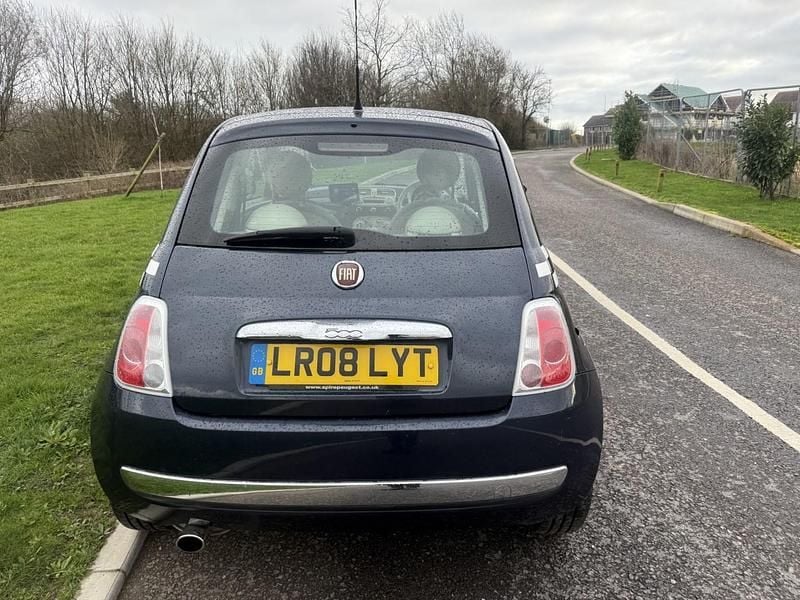 Used Fiat 500 Lounge 2008 Blue Hatchback