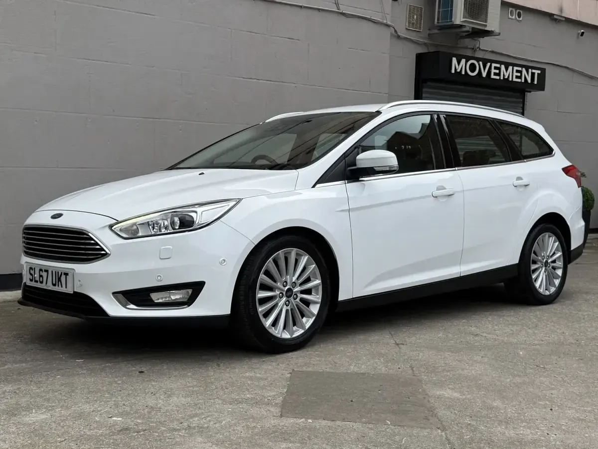Used Ford Focus Titanium X 125 HP (91 kW) 2017 White Estate