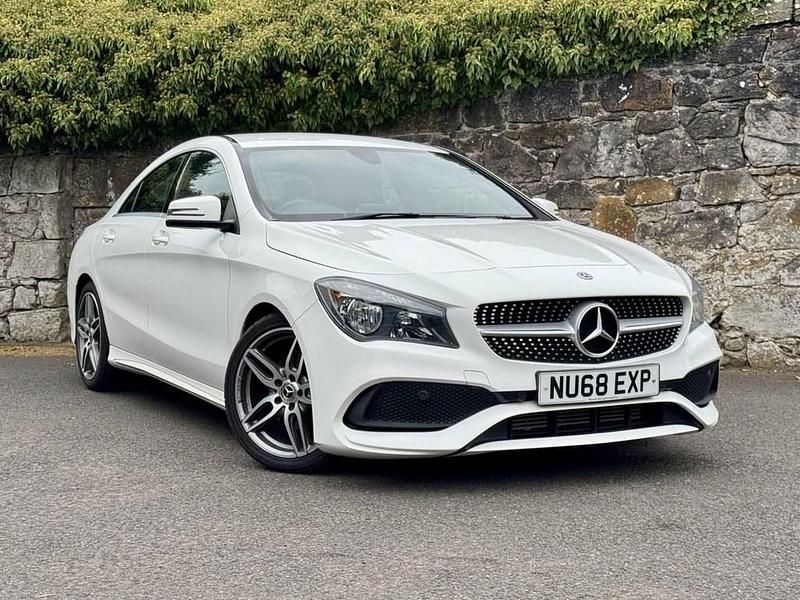 White Used 2018 Mercedes CLA180 AMG line Sedan | £14,995 (Fair price) - Image 1/4