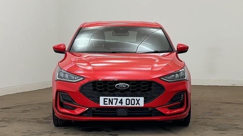 Red Used 2025 Ford Focus ST-Line Hatchback | £21,085 (Fair price) - Image 1/4