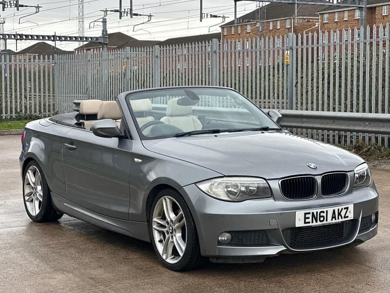 Grey Used 2012 BMW 118 Cabriolet M Sport Cabriolet | £3,495 (Fair price) - Image 1/4
