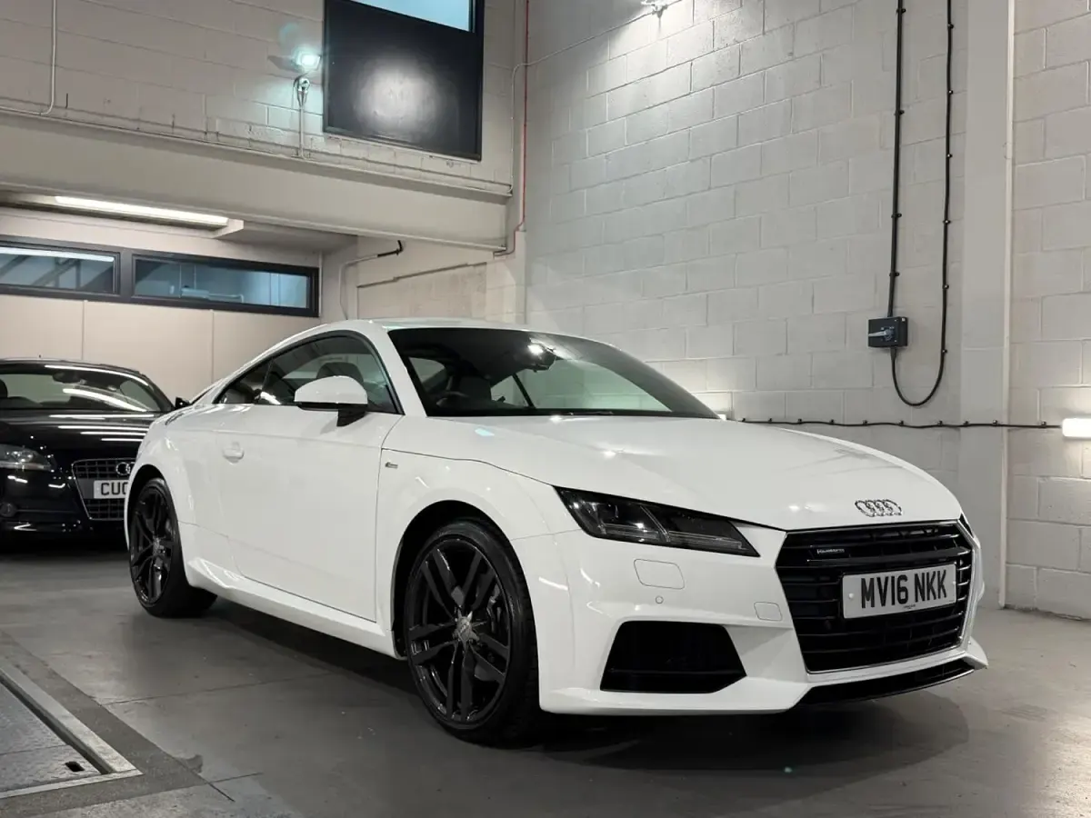 Used Audi TT S-Line 230 HP (169 kW) 2016 White Coupe