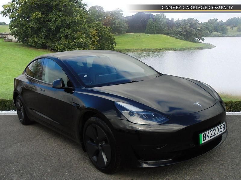 Used Tesla Model 3 Standard Range 52 kW (72 HP) 2022 Black Sedan