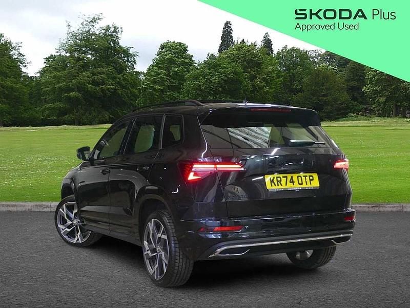 Used Skoda Karoq SportLine 150 HP (110 kW) 2025 Black SUV